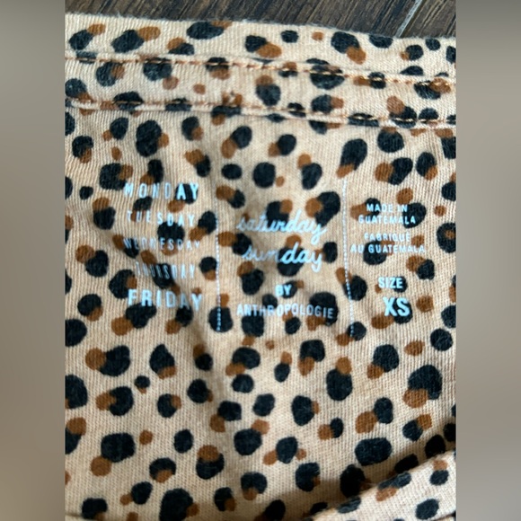 Anthropologie “Merci” spotted graphic tee - great condition! - Picture 6 of 7